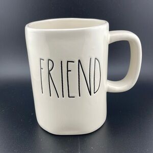 Rae Dunn “Friend” Mug M Magenta